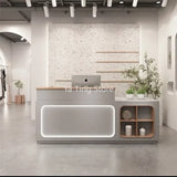 Mobile Display Reception Desk Front Bar Counter Luxury