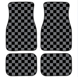 Checkerboard Car Mats Auto Parts Rubber Floor Mats