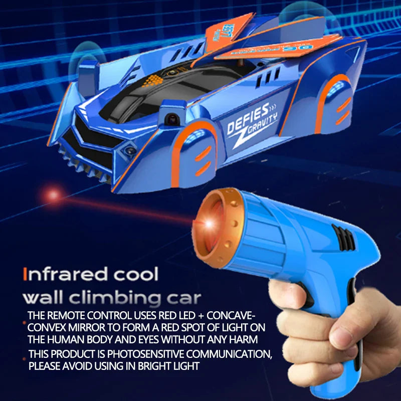 RC Car Stunt Infrared Laser Tracking Wall Ceiling