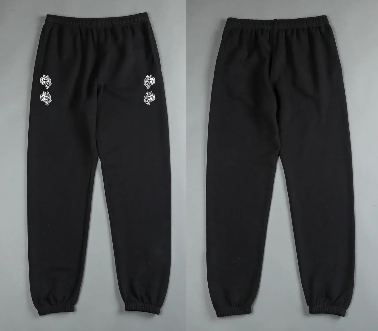 DARC Wolves Joggers Street Pants Casual Warm Oversize