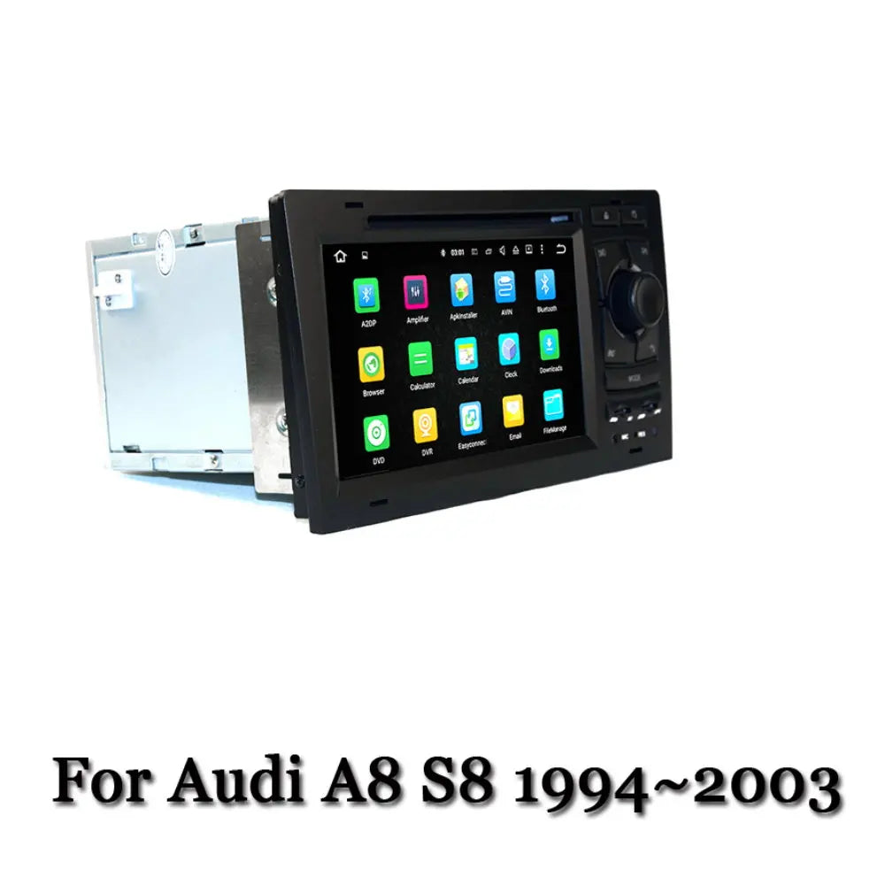 For AUDI A8 S8 1994-2003 Car Android Accessories Multimedia Player GPS Navigation System Radio HD Screen Stereo Head Unit 2DIN