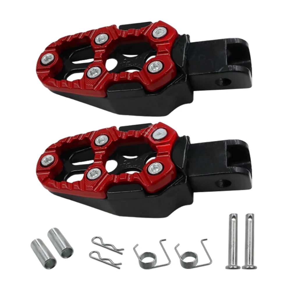 1 Pair CNC Aluminum Motorcycle Rearset Footrests