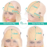 13x4 13x6 Blonde bob Wig Lace Front Human