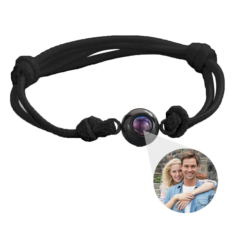 Custom Bracelets with Picture inside Customized Projection Bracelets