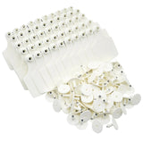 100Pcs Animal Cow Ear Tag Identification Card Label