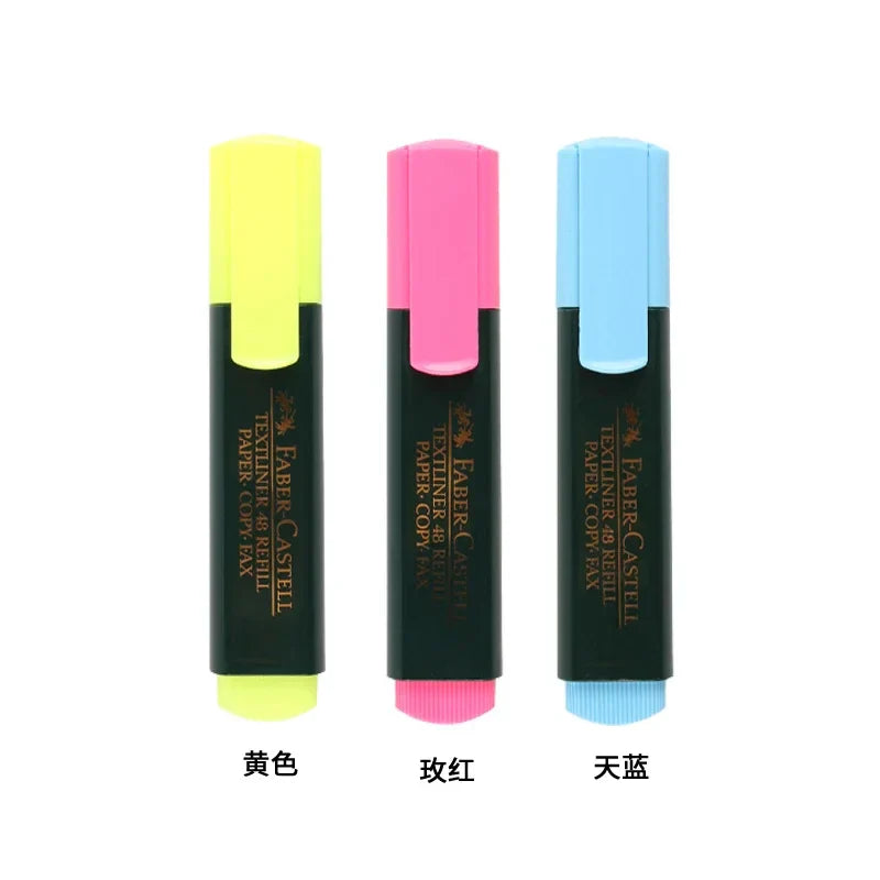 1pcs/3pcs German Faber Castell Highlighter 1548 Color Marker