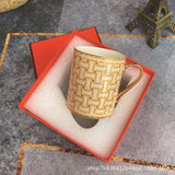 Luxury Brand Ceramic Coffee Cup Tumbler Mug Living