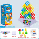 New 48PCS Tetra Tower Balance Stacking Building Blocks