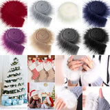 Apparel Sewing Trimming Fluffy Soft Long Plush Fur