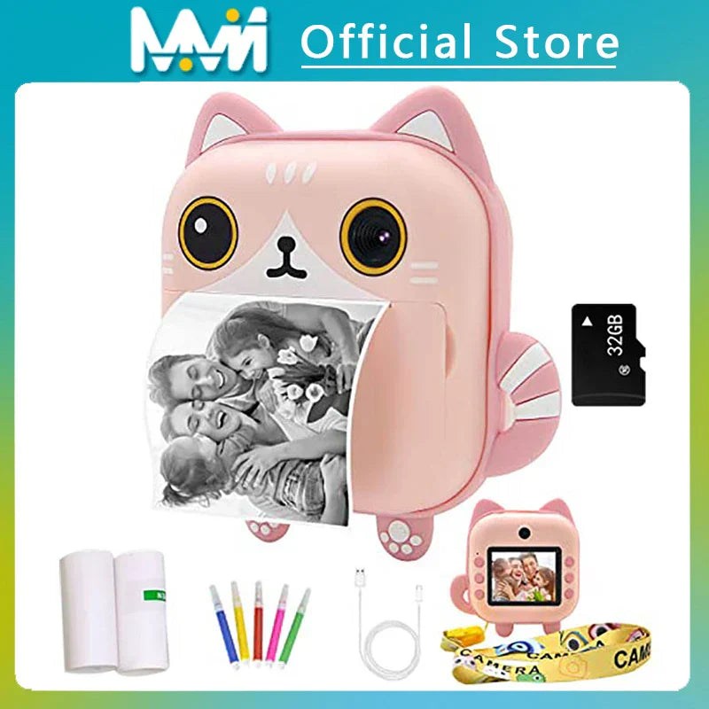 Instant Printed Camera Thermal Camera Printer Kids Camera