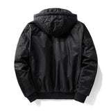 New Winter Men's Wear Jacket Slim Thick Hooded