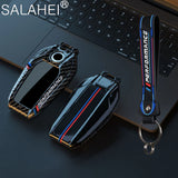 Car Carbon Fibre Key Cover Case Shell For