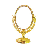 Tabletop Makeup Mirror Elegant Decorative 360 Degree Rotation
