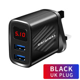 Dual USB Charger 20W Mobile Phone Charger Fast