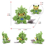 Pokemon Pikachu Cosplay Toys Charizard Snorlax Garchomp Tyranitar
