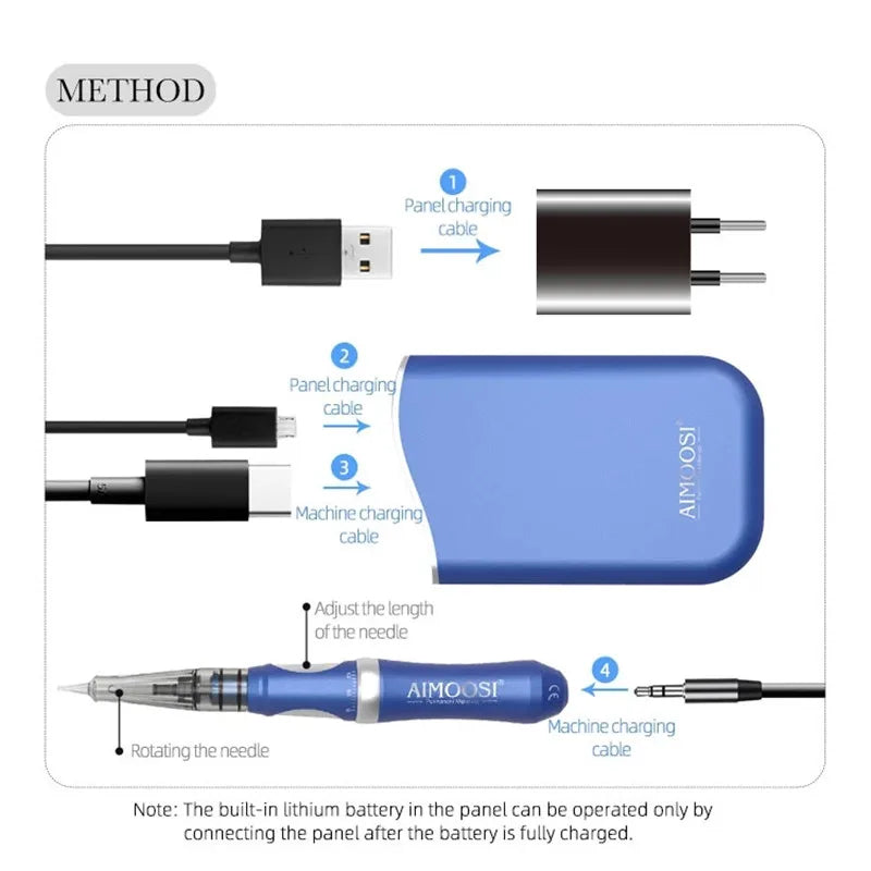 New Aimoosi A9 PMU Machine Digital Permanent Makeup