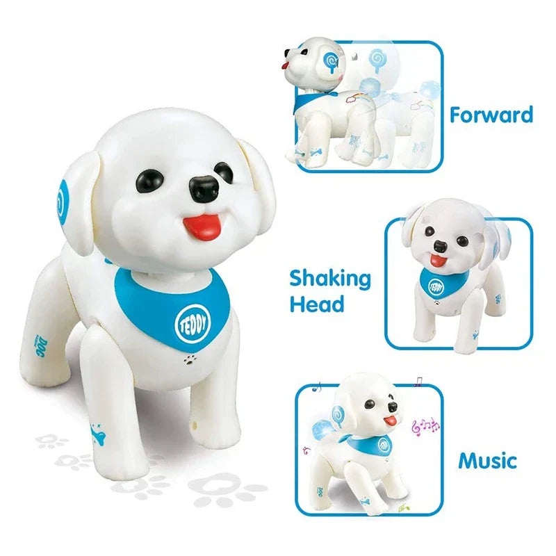 RC Robot Dog Smart Puppy Teddy Programmable Voice