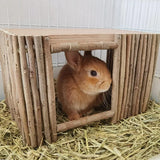 Small Animal Nest Shelter Rabbit House Teeth Grinding