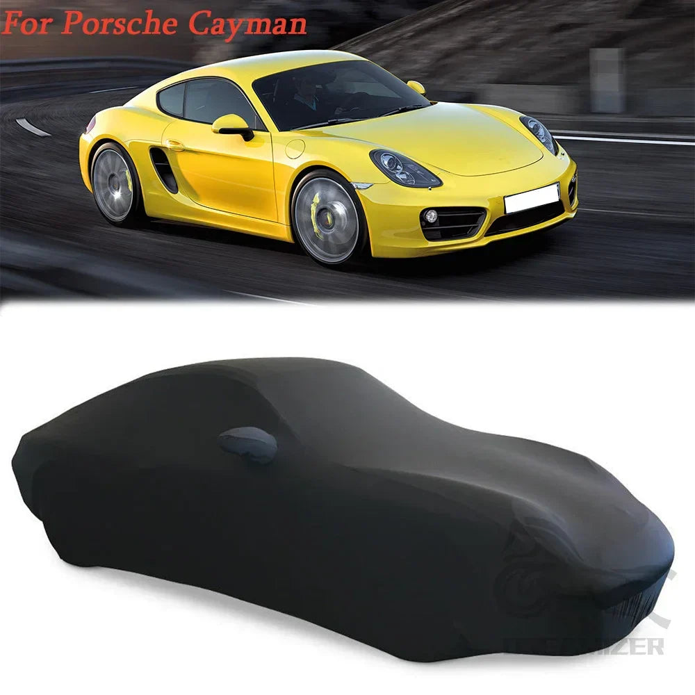 Full Car Indoor Cover Dust Scratch Proof Protection For Porsche Compatible/911/718/928/968/992/Boxster/Cayman/Carrera