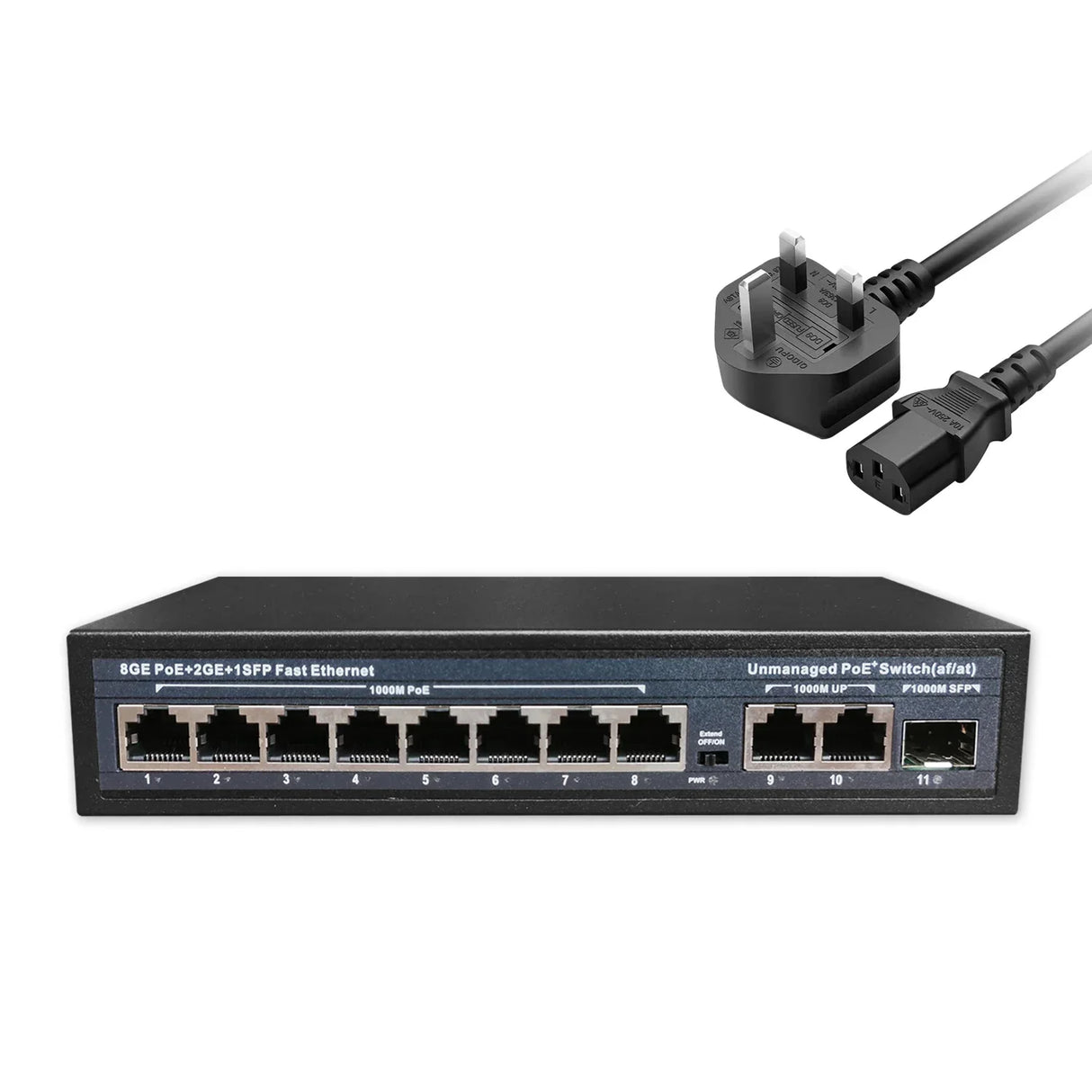 Full Gigabit POE Network Ethernet Switch Unmanaged Hub