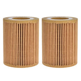 2X Hu9254X Engine Oil Filter For Bmw 325Ci