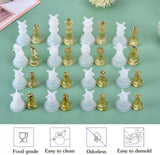 Resin Chess Set Mold with Chess Board Silicone