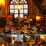 DIY book corner kit with led light 3D