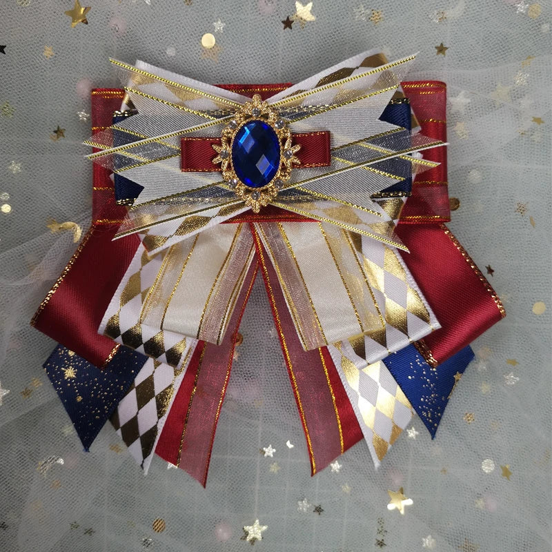 Original Bow Tie Brooches for Women, Lolita Suits