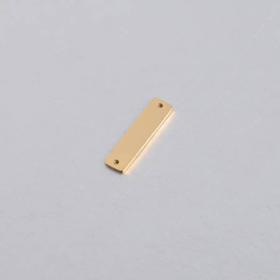 6*22mm Custom Clothing Metal Tag Bag Metal Tag