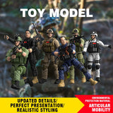 1:9 Soldier Model Toy 15 Joints Movable Free