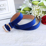 Velvet Sweater Accessories for Women's Belt Dresses with
