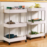 Kitchen Small Gap Storage Rack Four-story Kitchen Narrow