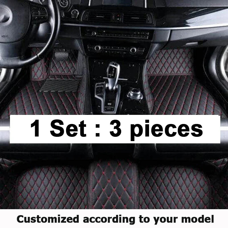 Custom Made Leather Car Floor Mats For Toyota