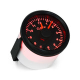 52mm Waterproof 12H Clock Gauge for Car/Boat 12V/24V