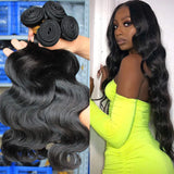 Beaudiva Human Hair Bundles With HD Transparent Lace