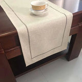 Linen Table Runner Farmhouse 13 x 72 Inches