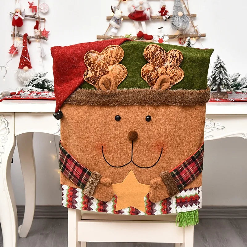 Christmas Decorative Chair Set Stool Set New Doll