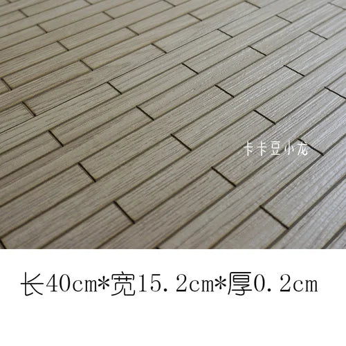 1/6 1/12 Dollhouse Wood Floor PVC Imitation Wood
