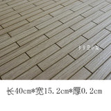 1/6 1/12 Dollhouse Wood Floor PVC Imitation Wood