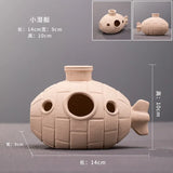 Clay Aquarium Decoration Ceramics Fish Tank Landscaping Shrimp