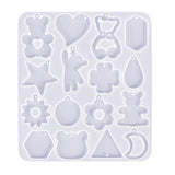 DIY Geometric Animal Shaped Earrings Silicone Mold with