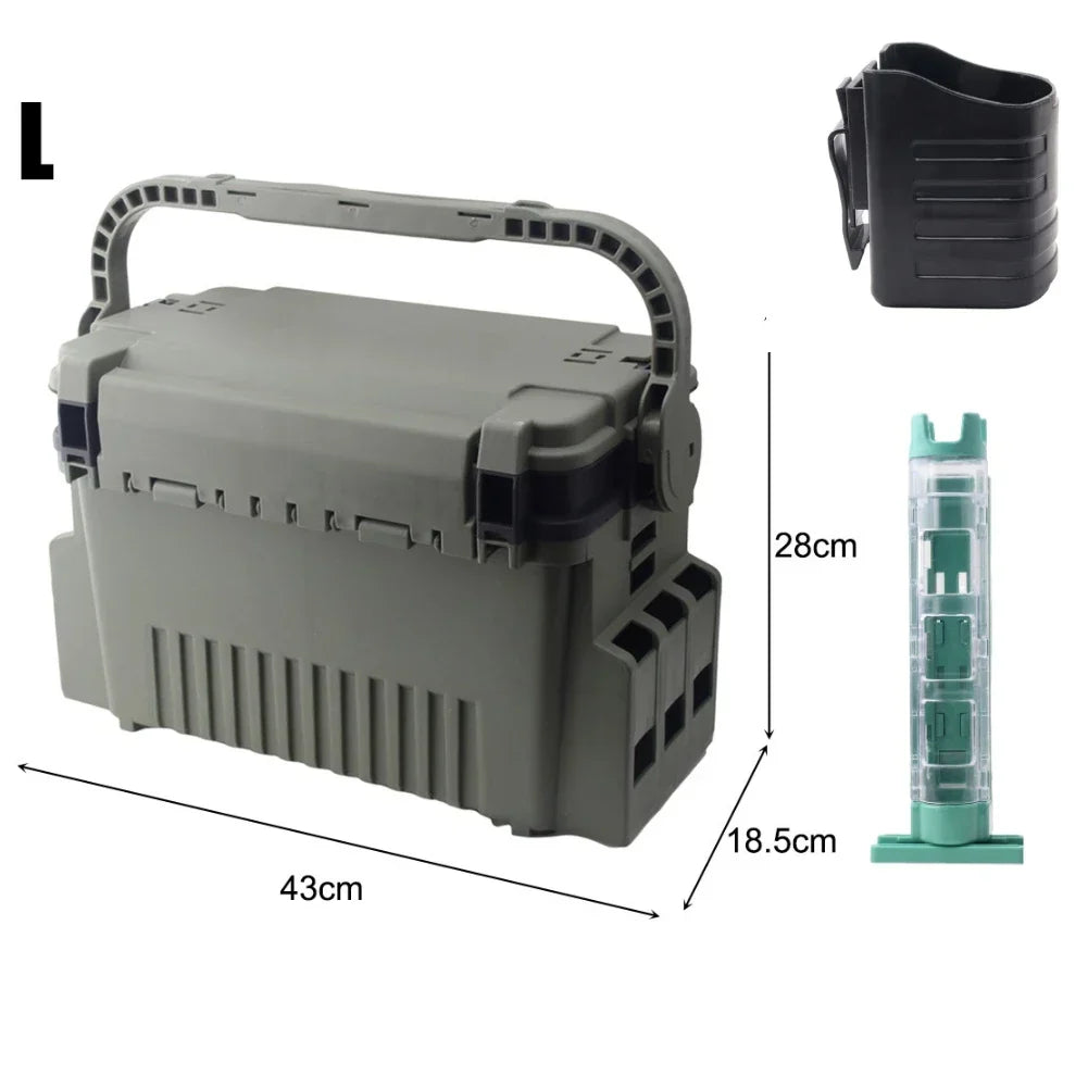 Large Capacity Fishing Tackle Box Multifunctional Fishing Lures