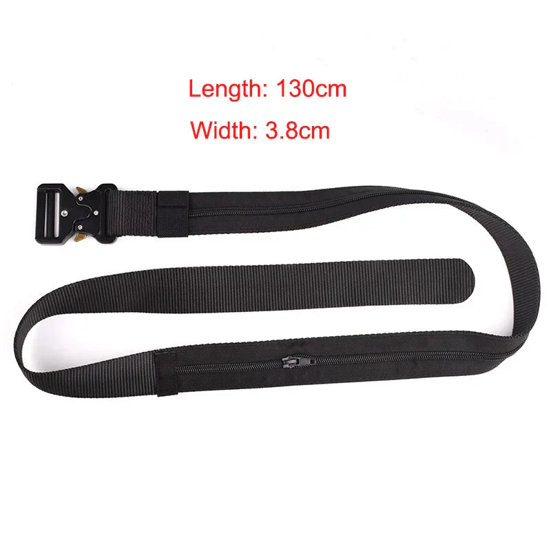 Travel Outdoors Hidden Cash Anti Theft Belt Waist