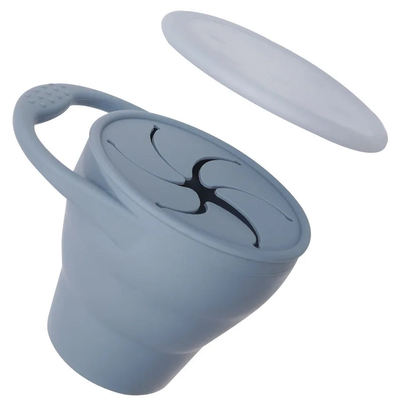 BPA Free Kids Silicone Food Storage Box Solid