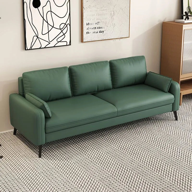 Italian Floor Office Couch Modern Extended Sleeper Business