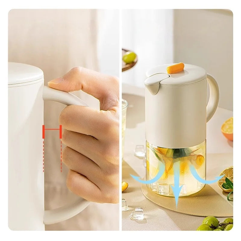 GIANXI Transparent Glass Water Jar For Home And