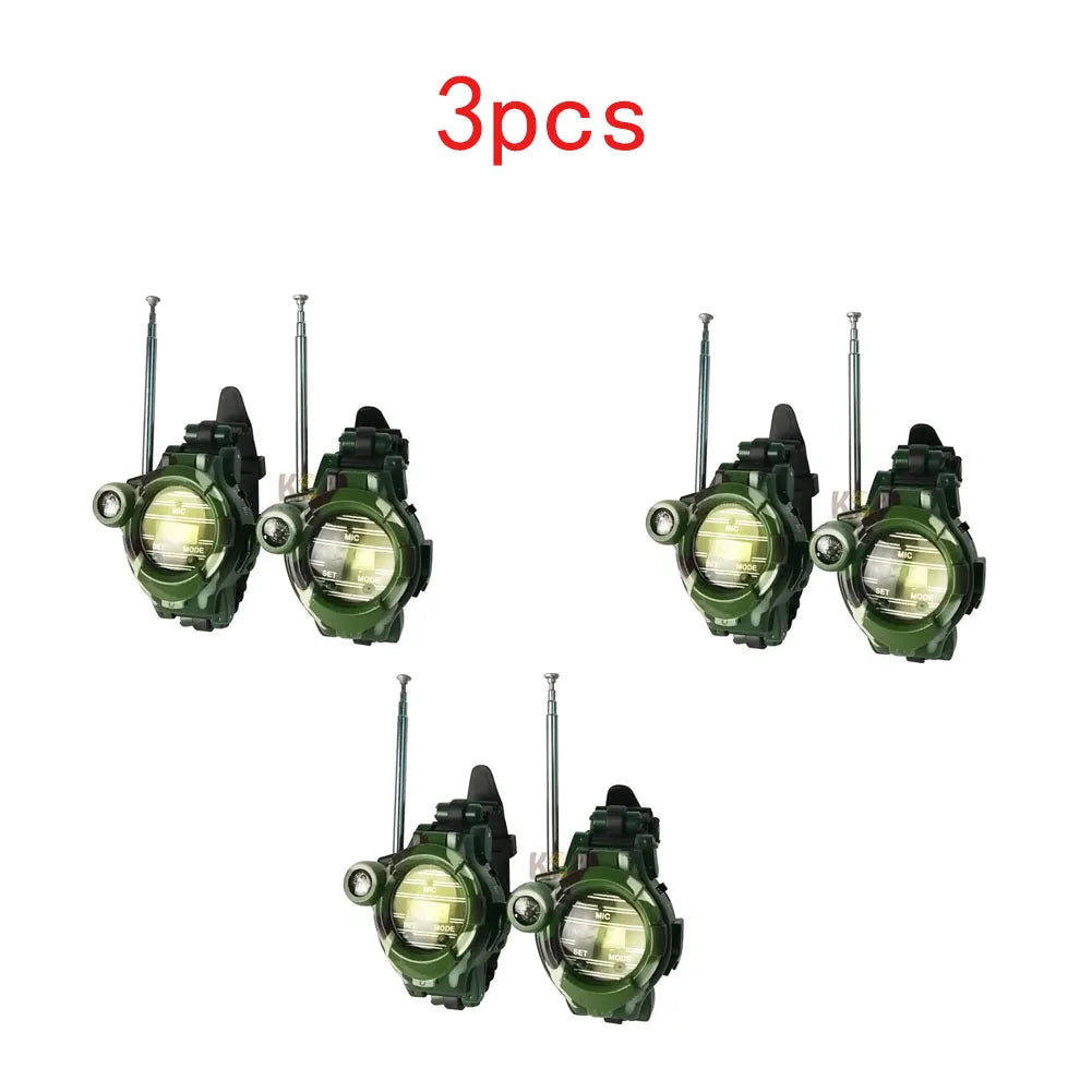 Children Education Toys 2PCS Toy Walkie Talkies Watches