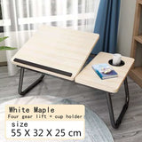 Laptop Table Simple Computer Desk With Fan