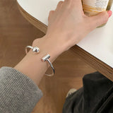 100% Solid 925 Sterling Silver Metal Strip Ball