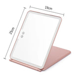 Led Make Up Mirror With Light Tool Portable